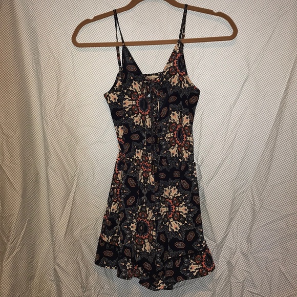 navy blue rompers